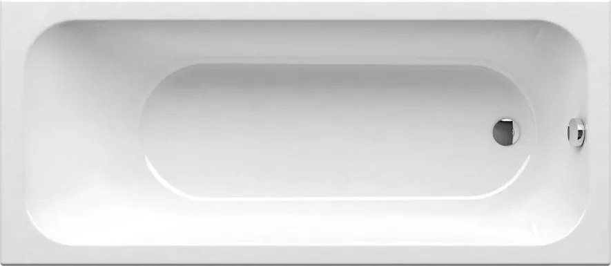 Ravak C731000000 - Cadă CHROME 160x70 cm, acrilică, albă