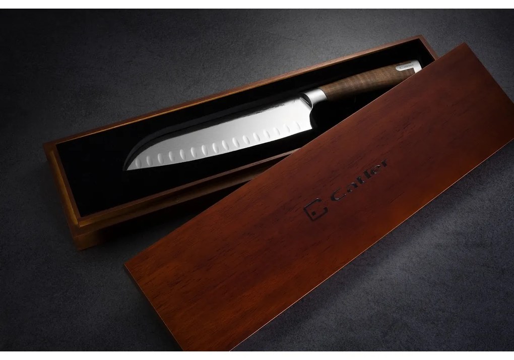 Cuțit japonez Santoku Catler DMS 178