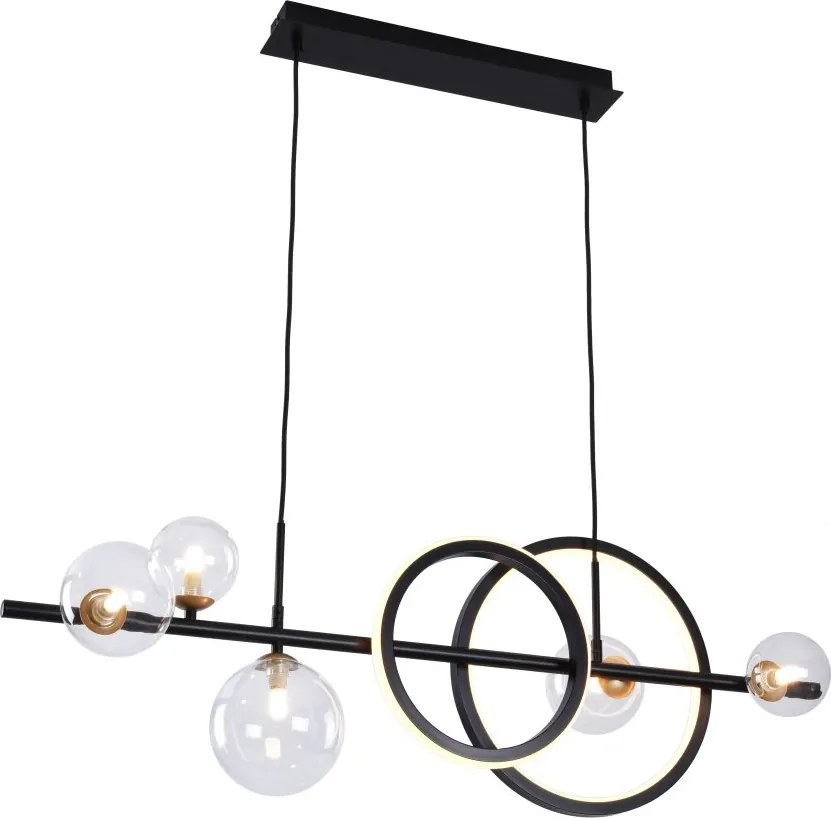 Lustra moderna suspendata LED CCT TAREMI