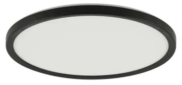 Brilagi - Corp de iluminat LED reglabil ULTRA SLIM, 18W, 230V, diametru 30 cm, negru + telecomandă