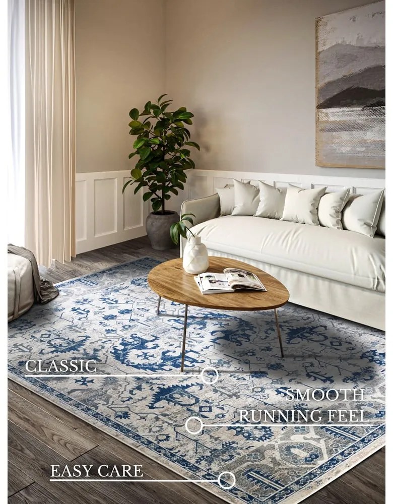 Covor albastru 200x280 cm Emmanuel – Villeroy&amp;Boch
