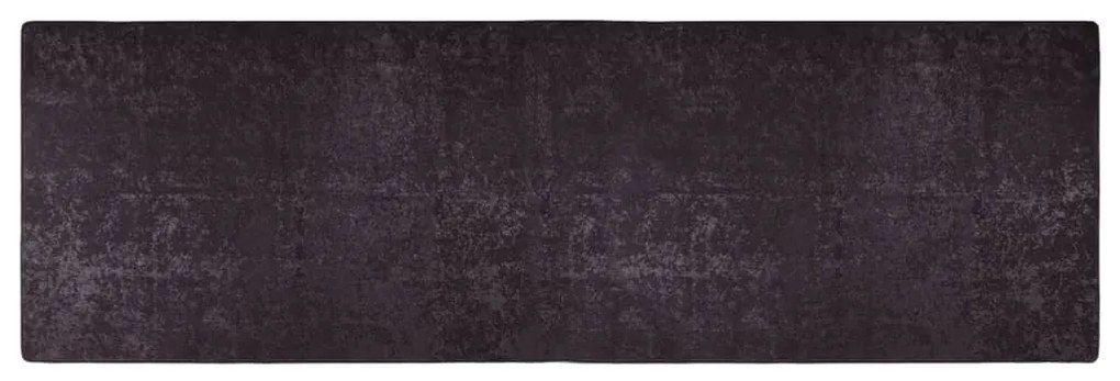 vidaXL Covor lavabil, antracit, 80x300 cm, antiderapant