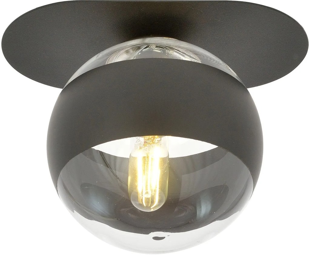 Emibig Plaza Stripe lampă de tavan 1x40 W negru 1121/1