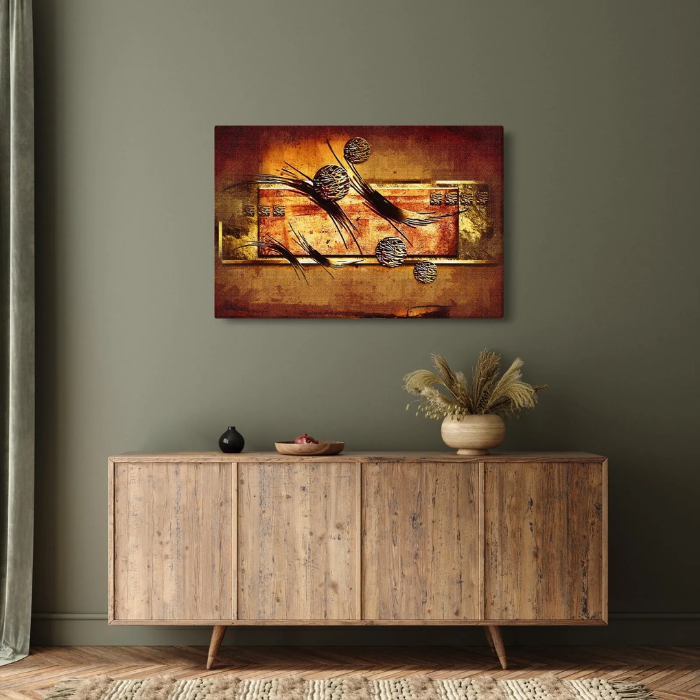 Tablou abstracției (90x60 cm)