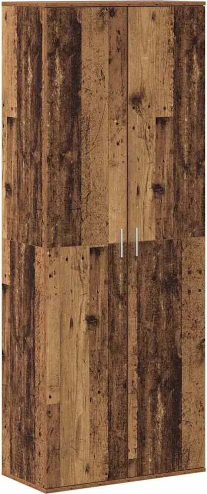 vidaXL Bufet Lemn vechi 70 x 33.5 x 180 cm Lemn compozit