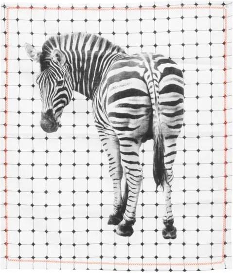 Prosop de bucătărie PT LIVING Tiles Zebra, 50 x 70 cm