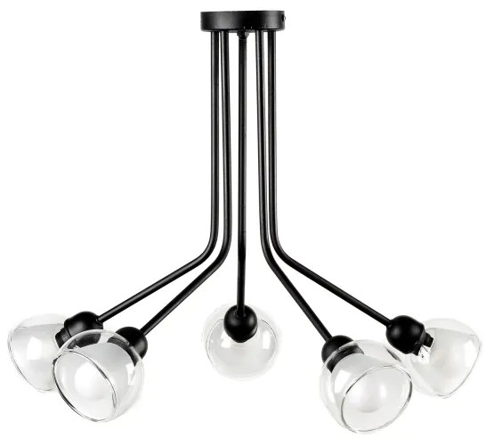 Lustră aplicată ONLI DENVER 5xE14/6W/230V