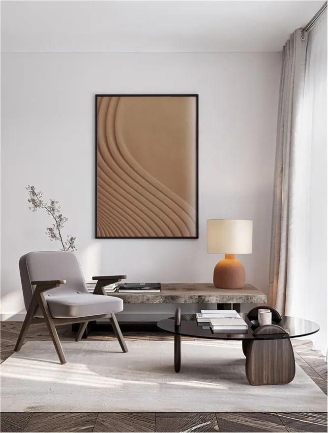 Veioza/Lampa de masa design decorativ, SEPARE H 55cm