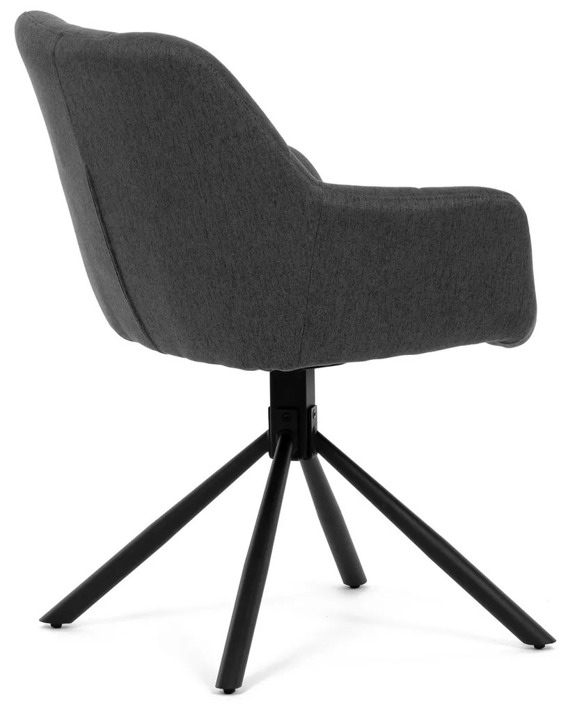 Set de scaune de sufragerie cu mecanism deîntoarcere HC-532 GREY2, 2 buc.