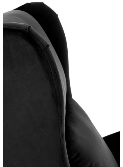 Fotoliu reclinabil RELAXA, negru