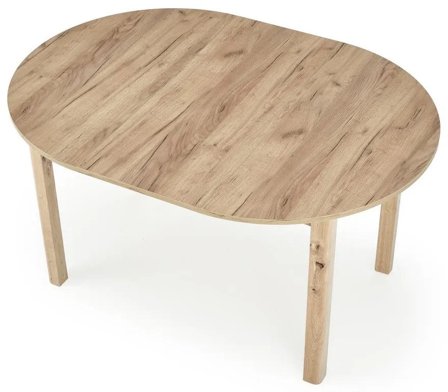 Masa de bucaterie Russell, stejar kraft