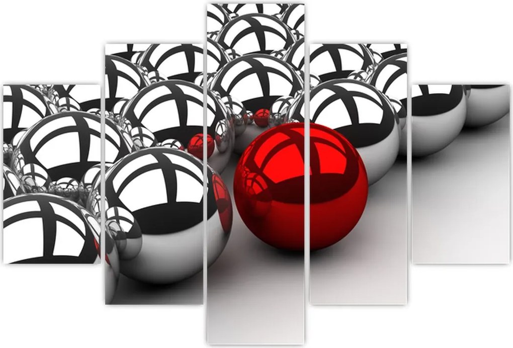Tablou cu bile lucioase (150x105 cm)