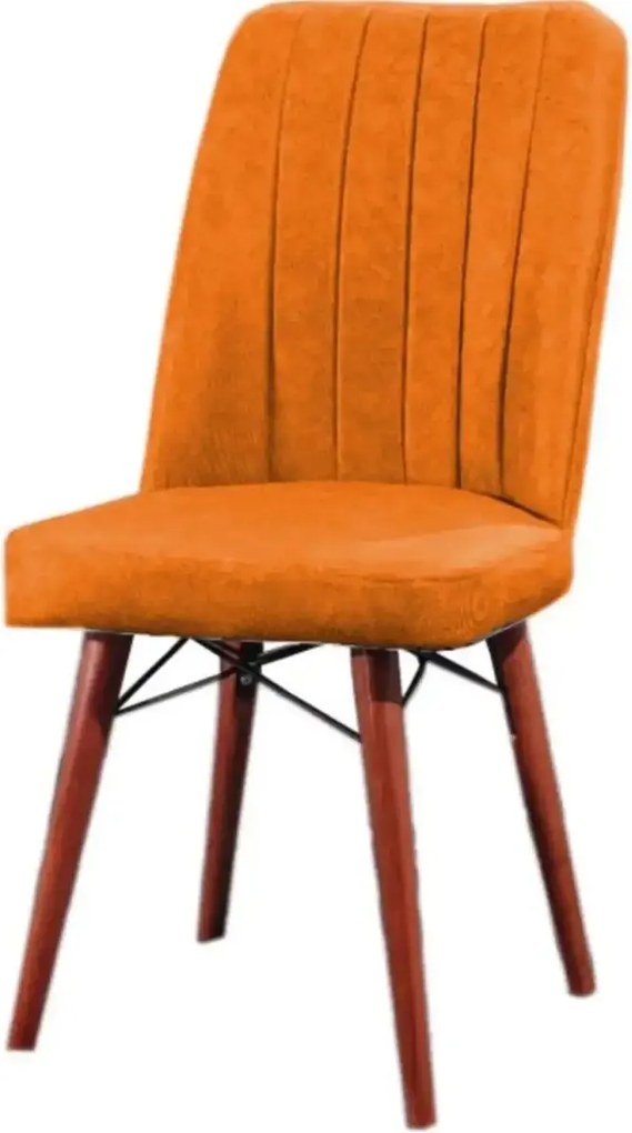 Scaun living tapitat Valentina portacaliu  Homs