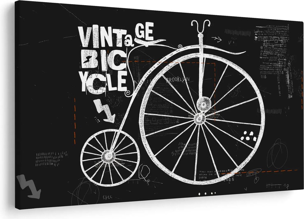 Tablou - Velociped (90x60 cm)