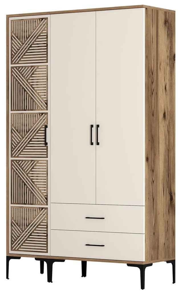 Dulap de haine Kiara PT (Nuc + Crem). 1088434