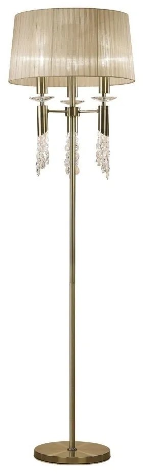 Lampadar elegant Tiffany alama antique/ abajur soft bronz