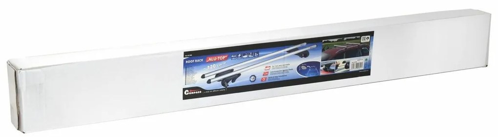 Grindă de blocare transversală Compas ALU-TOP TÜV120 cm, 2 buc