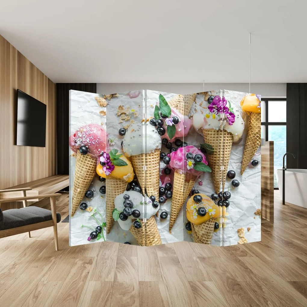 Paravan - Înghețată (210x170 cm)