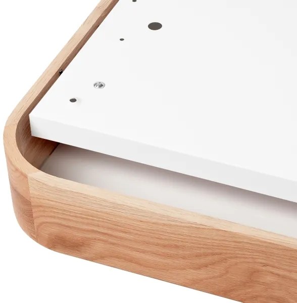 Plafonieră OAK SQUARE 4xE27/15W/230V 45x45 cm stejar