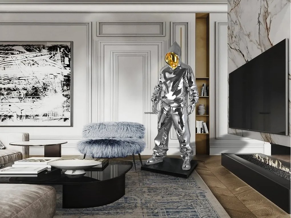 Figurina inalta design decorativ Rapero