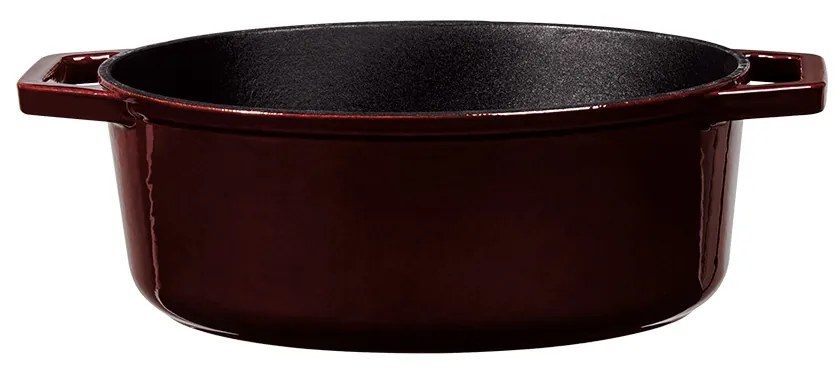 Oala fonta ovala, roaster 30 cm Burgundy Berlinger Haus BH 6499