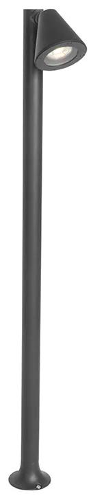 Stâlp de exterior modern negru 100 cm IP44 - Ciara