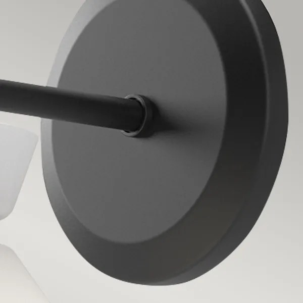 Alora Mood ALM-HALSTON-1WB-BK - Aplică de perete HALSTON 1xE14/40W/230V, neagră