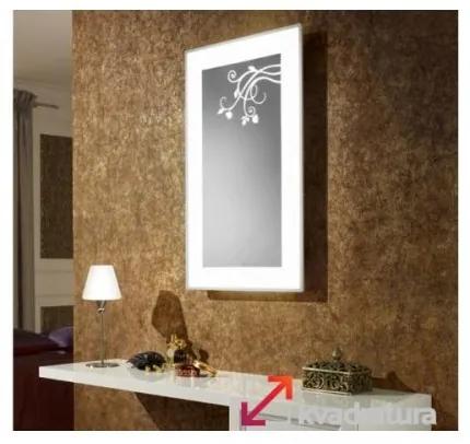 Oglinda cu iluminare, Villeroy&amp;Boch La Belle, 50x85cm, decor, A3375000