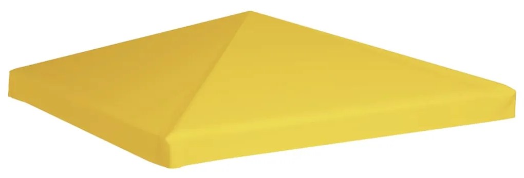 vidaXL Acoperiș de pavilion, galben, 3 x 3 m, 270 g/m²