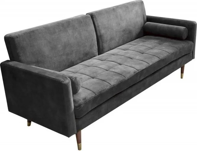 Canapea extensibila Couture 195cm, gri