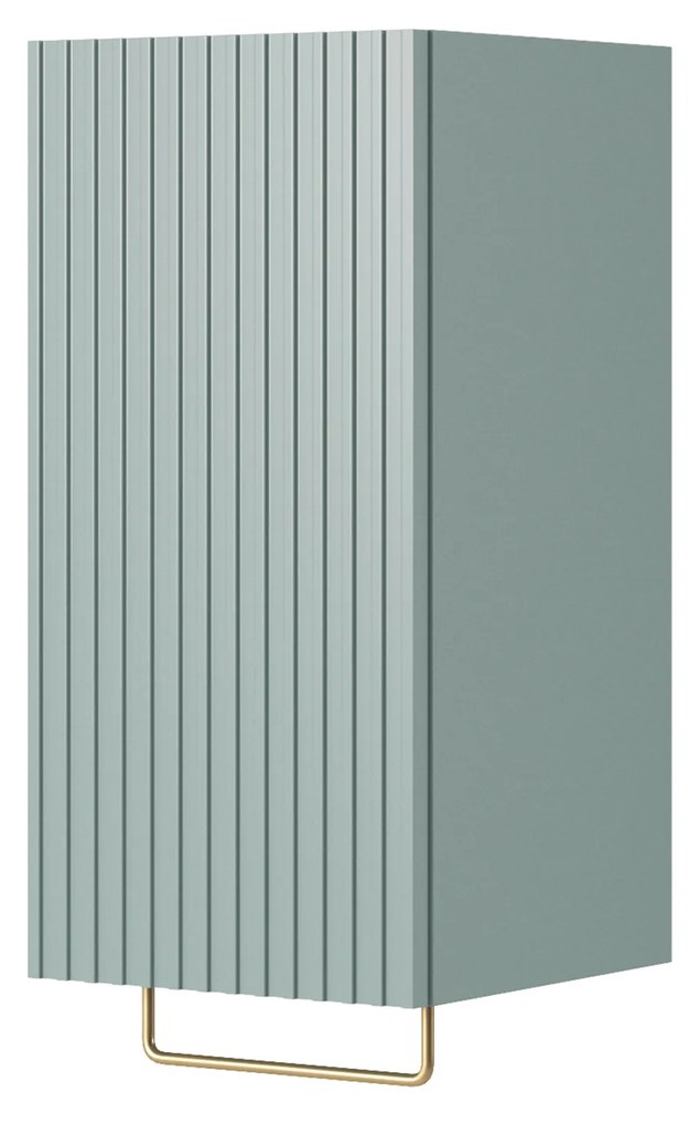 Rafturi suspendate pentru baie Nicole 70 cm - salvie MDF