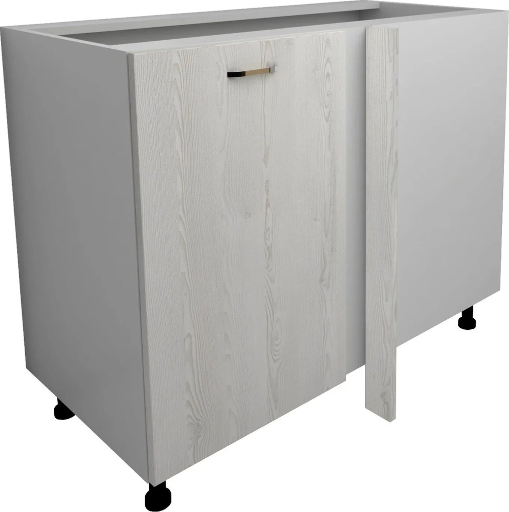 Corp Baza Colt Lecce, Pin Alb/Alb, 98 x 50 x 80 cm