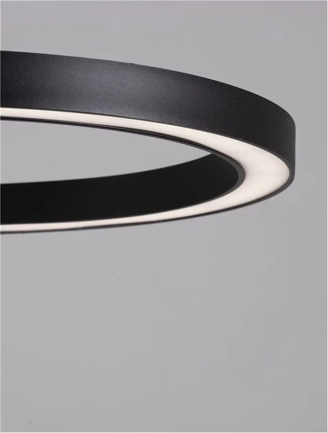 Lustra LED suspendata design modern QUERALT negru
