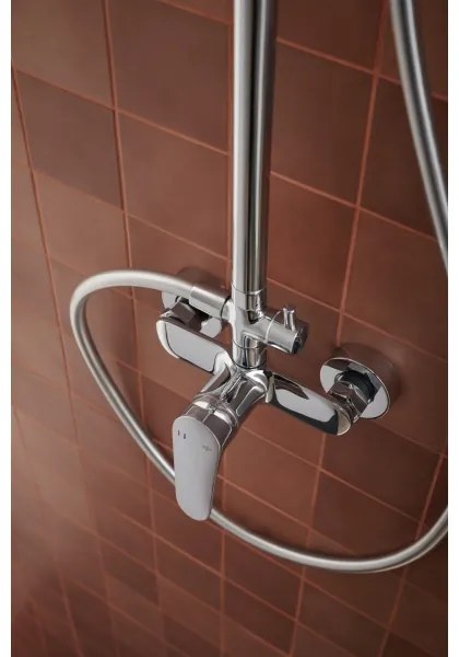 Set duș cu baterie KFA Armatura 5556-910-00 OTAVA alamă
