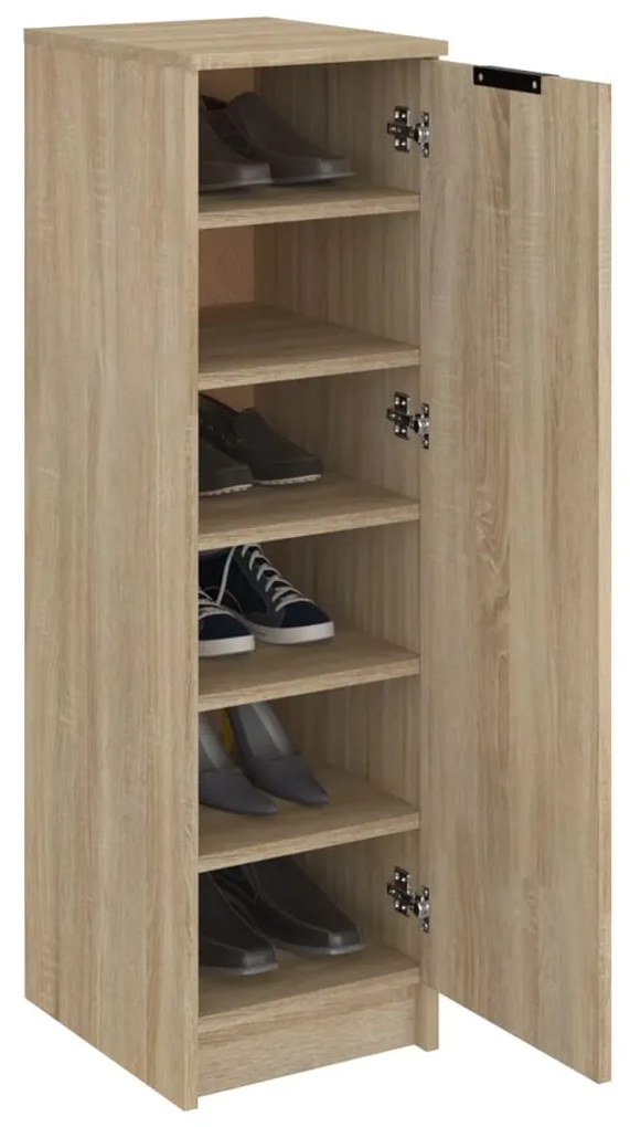 Pantofar, stejar sonoma, 30x35x100 cm, lemn compozit 1, Stejar sonoma