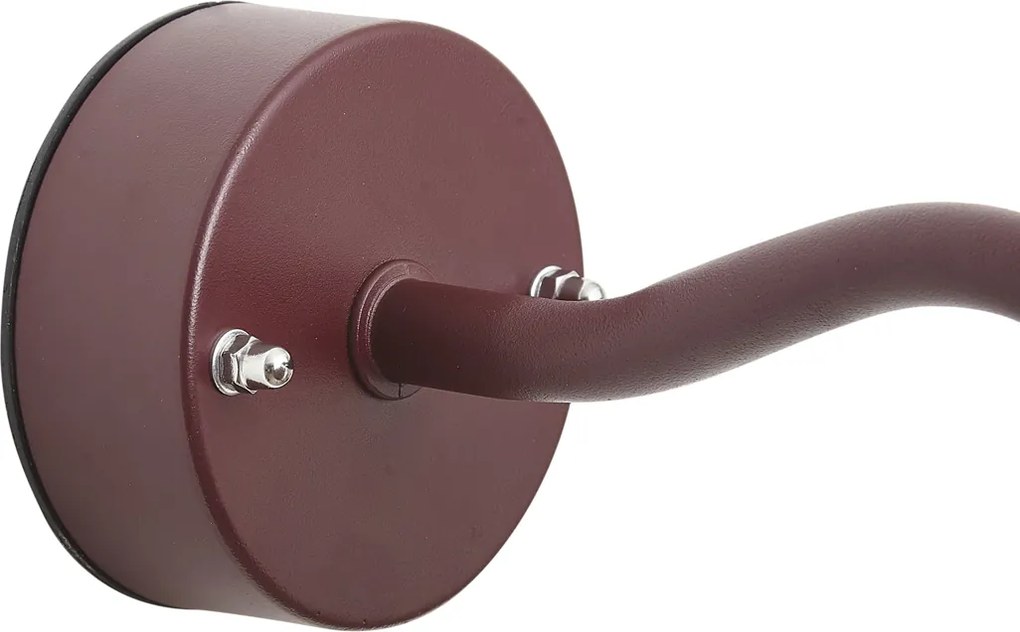 Lampă clasică de perete pentru exterior roșu închis IP44 - Munich