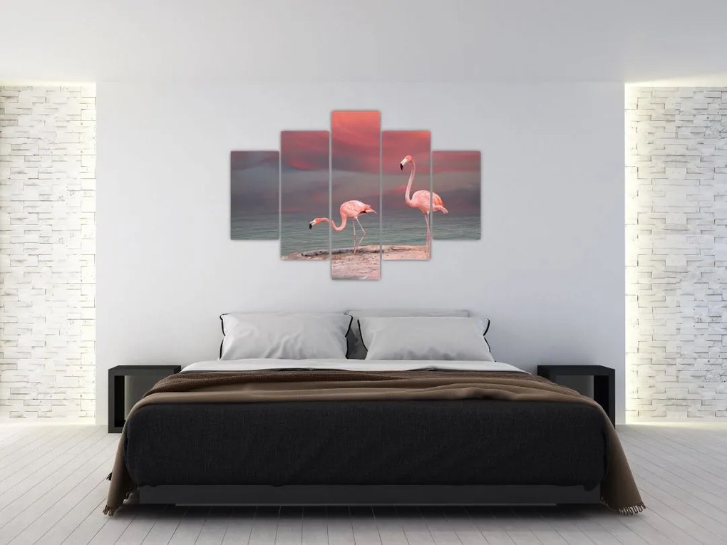 Tablou - Flamingo (150x105 cm)