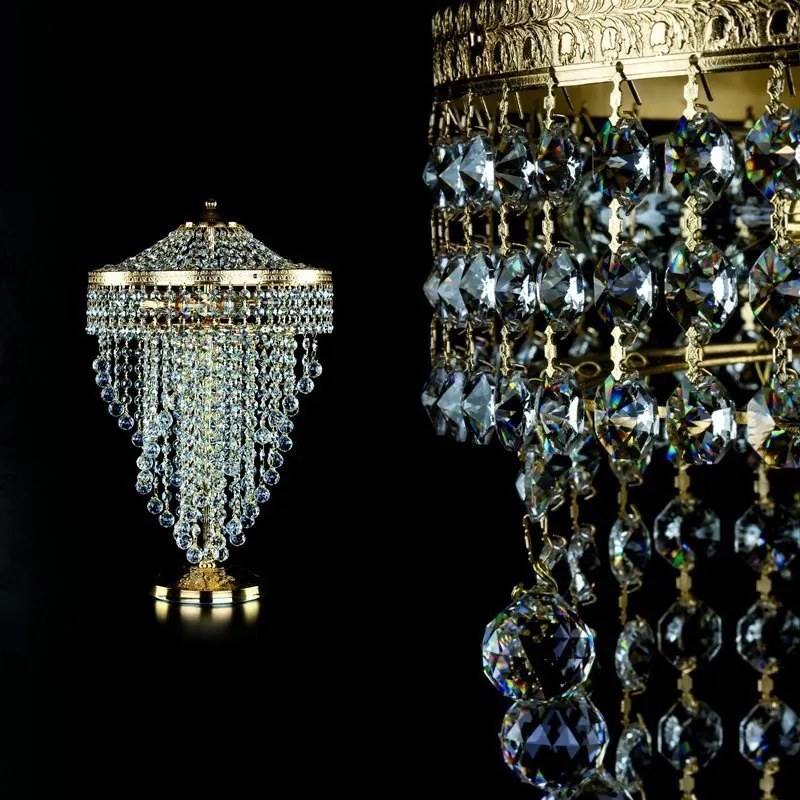 Veioza, lampa de masa Cristal Bohemia Exclusive Wendy TL CE