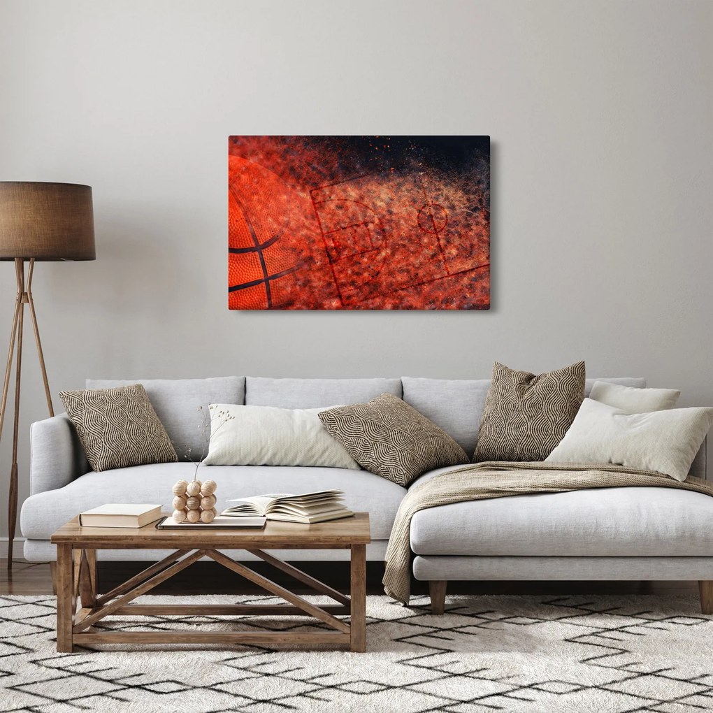 Tablou - Meci de baschet (90x60 cm)