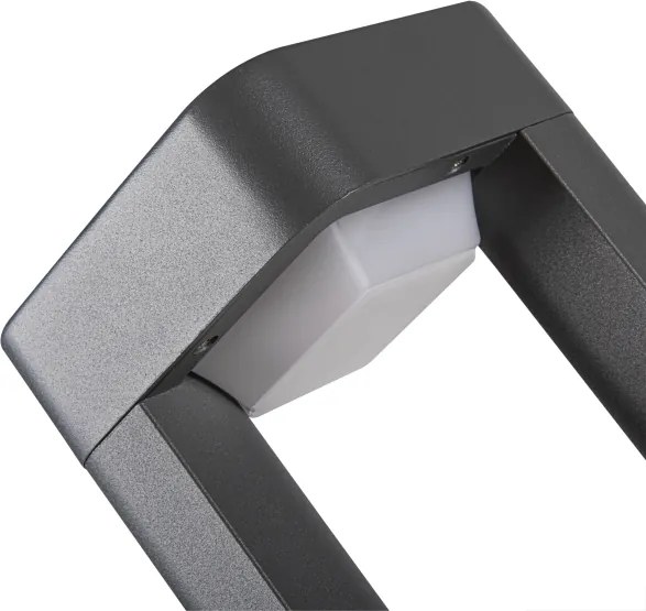 Kanlux 36552 - Aplică de perete pentru exterior PEVO, 1x GX53/11W/230V, IP44, antracit