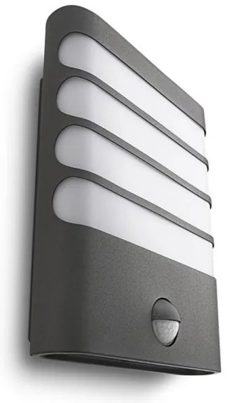 Philips RACCOON 17274/93/16-LED Aplica de exterior cu senzor LED/3W/230V IP44