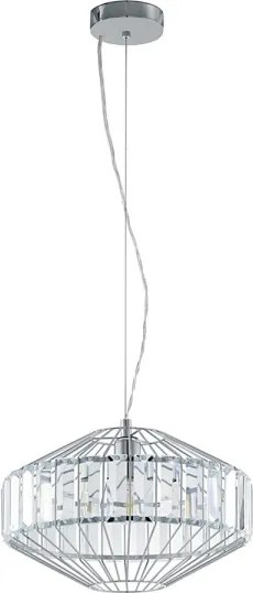 Eglo 96987 - Lampa suspendata de cristal PEDROLA 1xE27/60W/230V