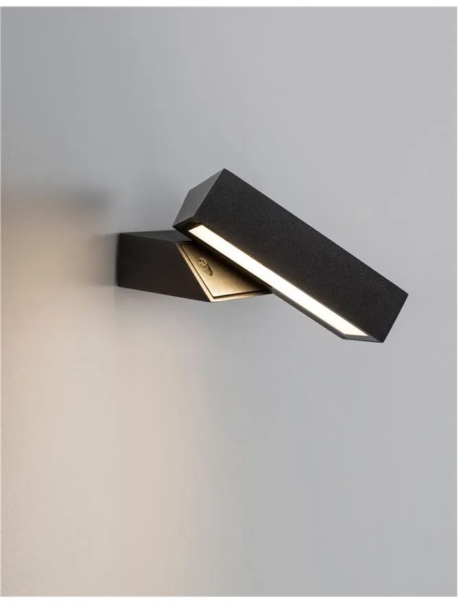 Aplica LED ambientala orientabila pentru iluminat exterior IP65 Brin