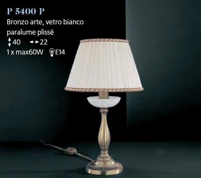 Veioza din alama design italian H-40cm 5400