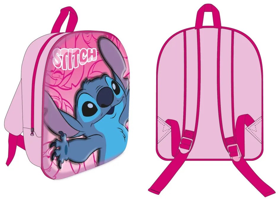 Disney Lilo și Stitch Galactic Hug Rucsac 3D, geantă 30 cm