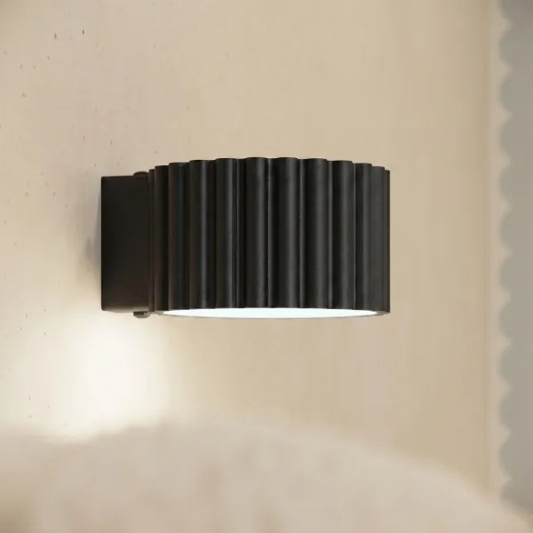 Sollux SL.2613 - Aplică de perete AURA 1xGX53/10W/230V neagră