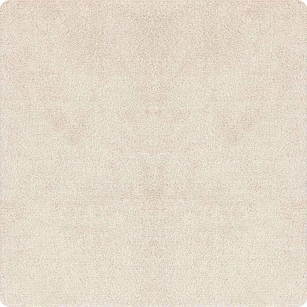 vidaXL Covor Shaggy Antiderapant Crem 200 x 200 cm PP