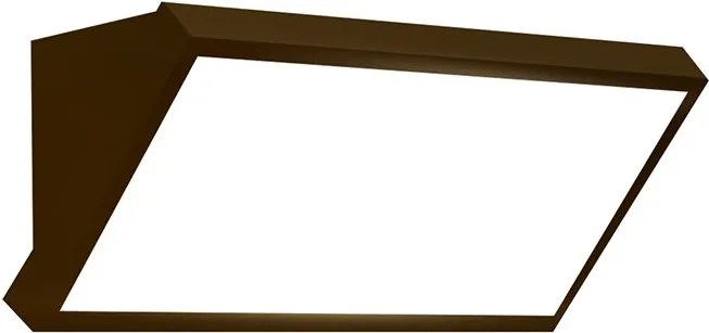 Aplica LED CCT pentru exterior IP65 CREEK 26,8cm, corten MA-8862