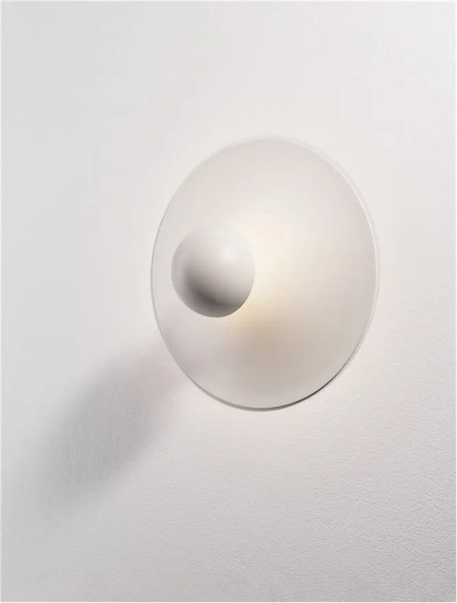 Aplica de perete LED stil minimalist EDEM alb