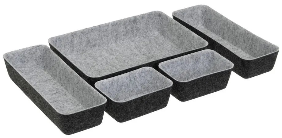 Organizatoare pentru sertare 5 buc. din material textil – Casa Selección